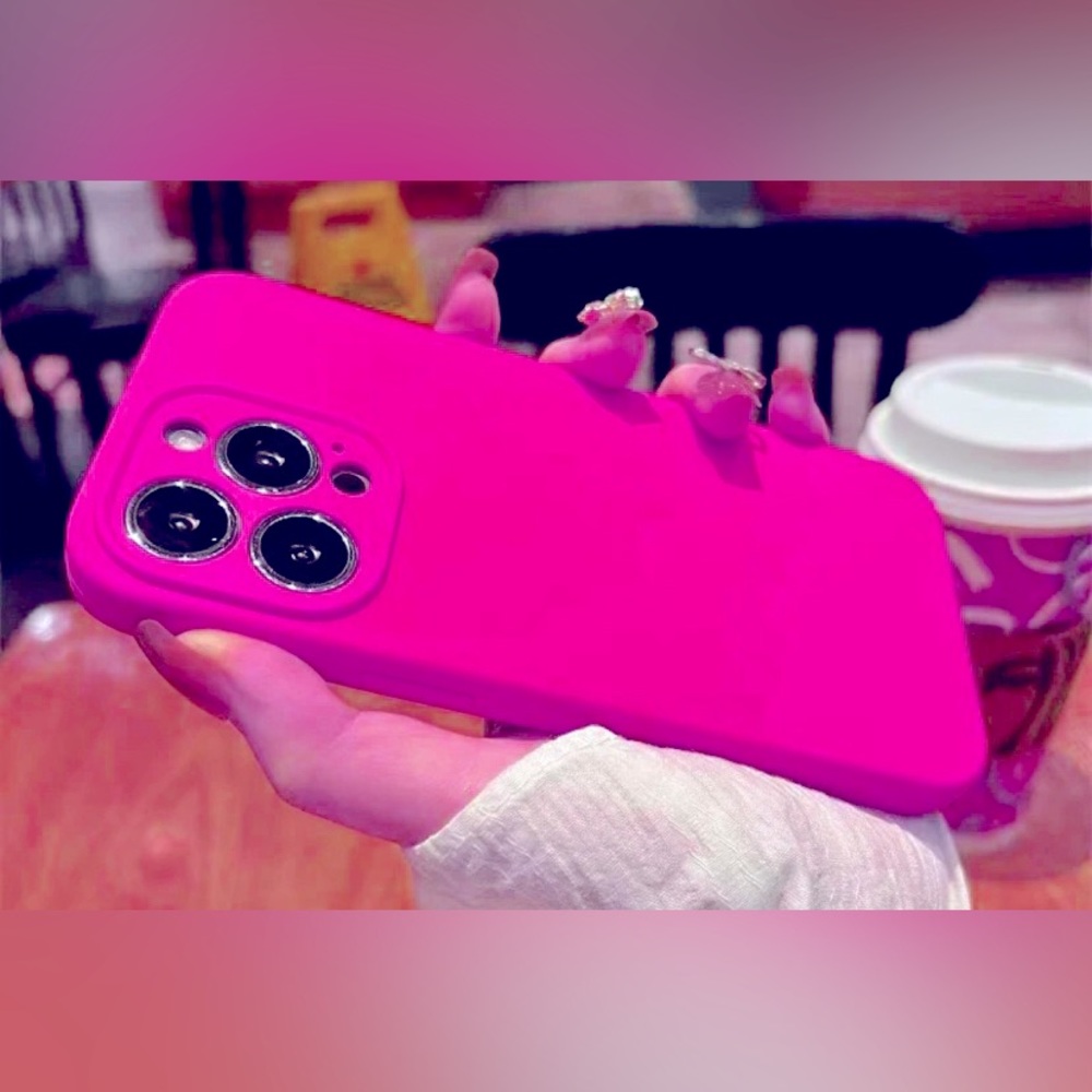SOLD!!!!! iPhone 11 Pro, Hot Neon Pink Phone case!